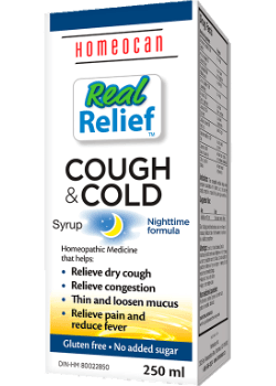 Homeocan - Syrups - Cough & Cold Nighttime Syrup - 100ml
