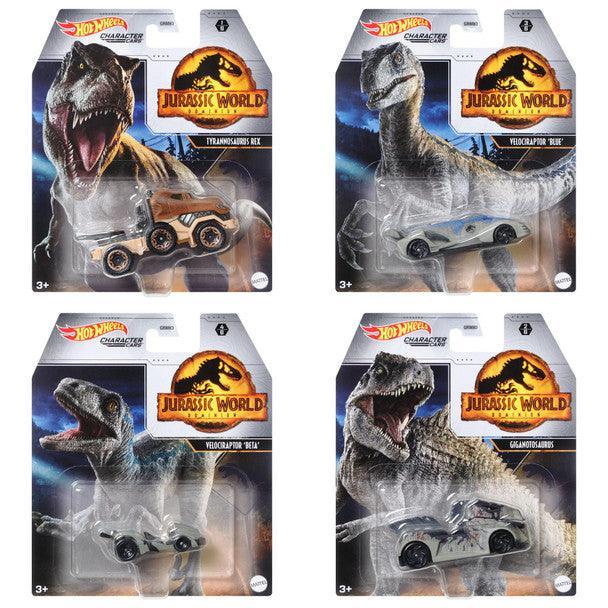 Hot Wheels - Jurassic World Character Car ASSORTMENT