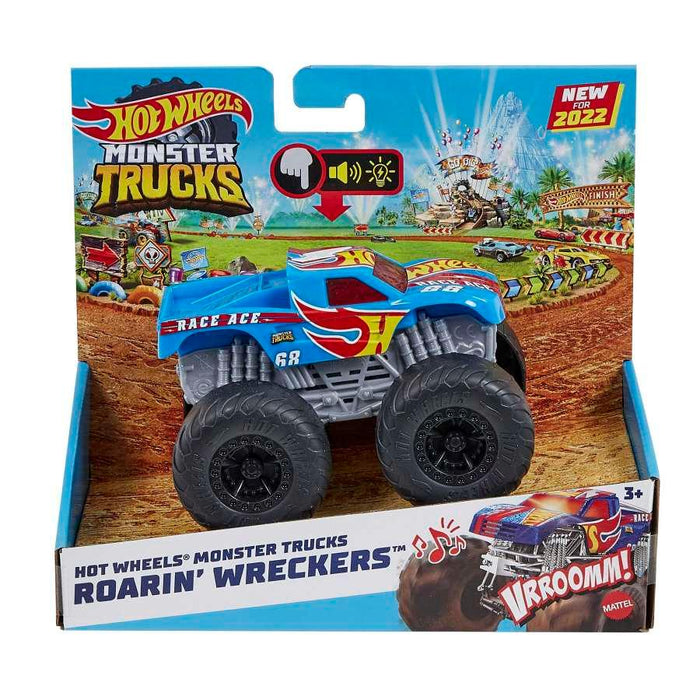 Hot Wheels - Monster Truck - 1:43 Roarin' Wreckers