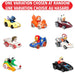 Hot Wheels - Racerverse Die-Cast Vehicle With Pop Culture Character Driver - ASSORTMENT