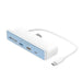 Hyper - Hub USB-C iMac 24in HyperDrive 6-in-1 - 7 iMac Colour Matching Faceplatesincluded - White - Limolin 