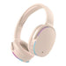 HyperGear - Audio Essentials Duo - Bone - 2 Pack Gift Set Bluetooth Headphone & Speaker - HD Sound Vibrant LED Lights Speaker with Carry Strap Foldable & Portable Headphones