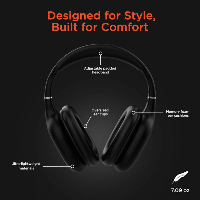 HyperGear - Pulse HD Wireless Over-the-Ear Headphones