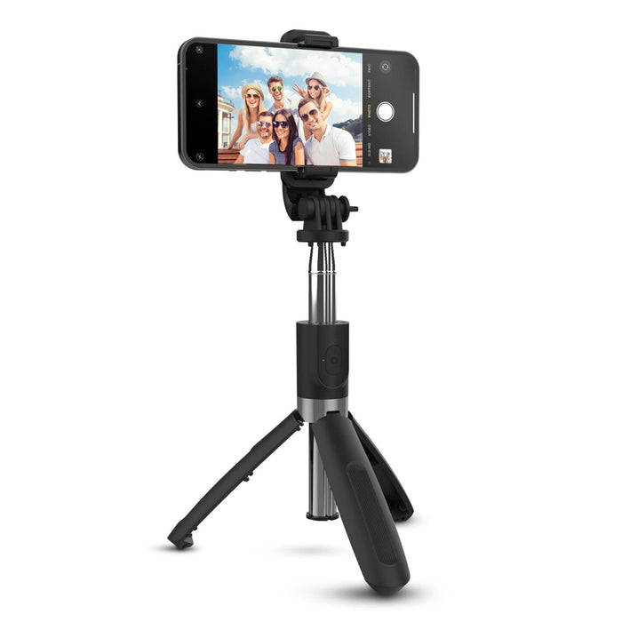 HyperGear - Vlogging Tripod & Selfie Stick in One - Black