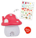 Little Lovely - Night Light Et Stickers - Mushroom - Limolin 