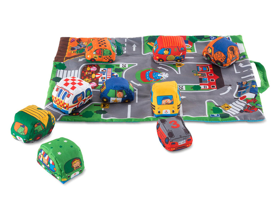 Melissa & Doug - Take-Along Town Play Mat - Limolin 