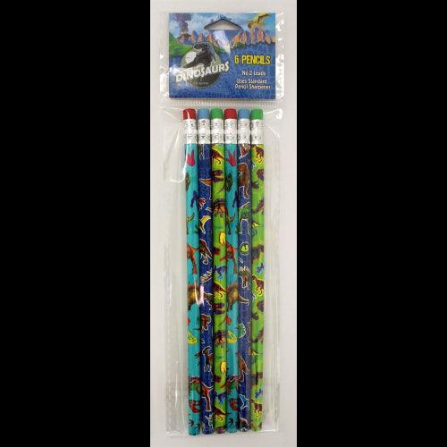 Inkology - Dinosaurs - 6Pk Pencils — Limolin