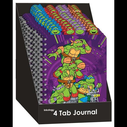 Inkology - TMNT - 4 Tab Journal