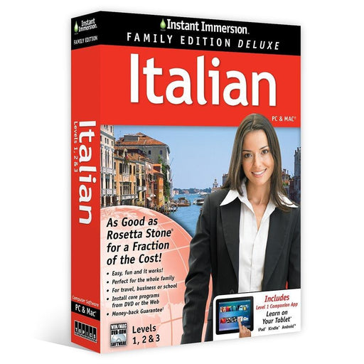 Instant Immersion - Family Edition Italian 1 - 3 - Limolin 