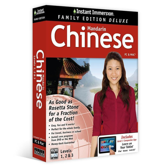 Instant Immersion - Mandarin Chinese Level 1 - 3 Family - Limolin 
