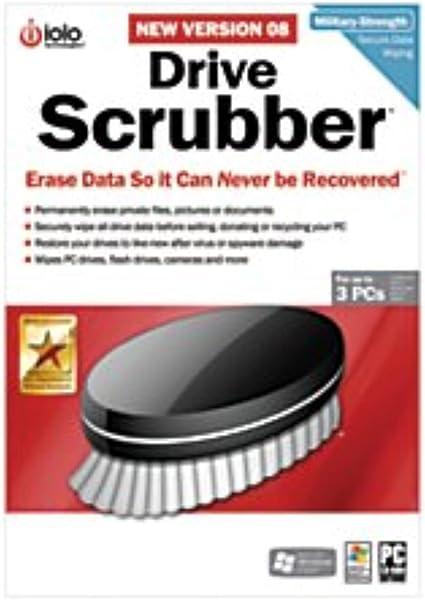 Iolo - Drive Scrubber Military Grade Data Removal 3-User (813279002473)
