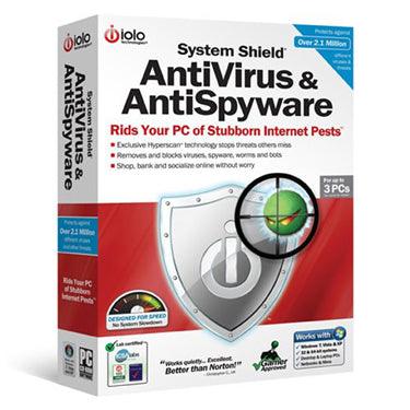 Iolo - System Shield Antivirus & Antispyware Unlimited Device - Limolin 