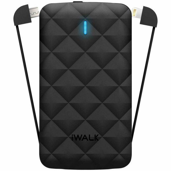 iWalk - Powerbank 3000mAh Builtin Lightning/Micro USB - Limolin 