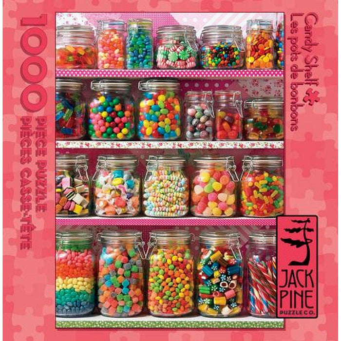 Jack Pine - Candy Shelf (1000-Piece Puzzle) - Limolin 