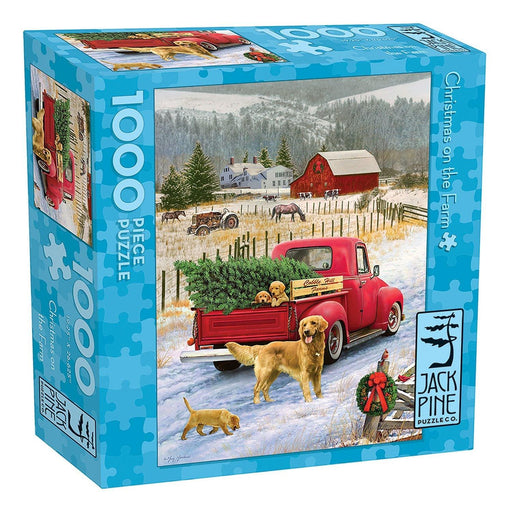 Jack Pine - Christmas On The Farm (1000-Piece Puzzle) - Limolin 