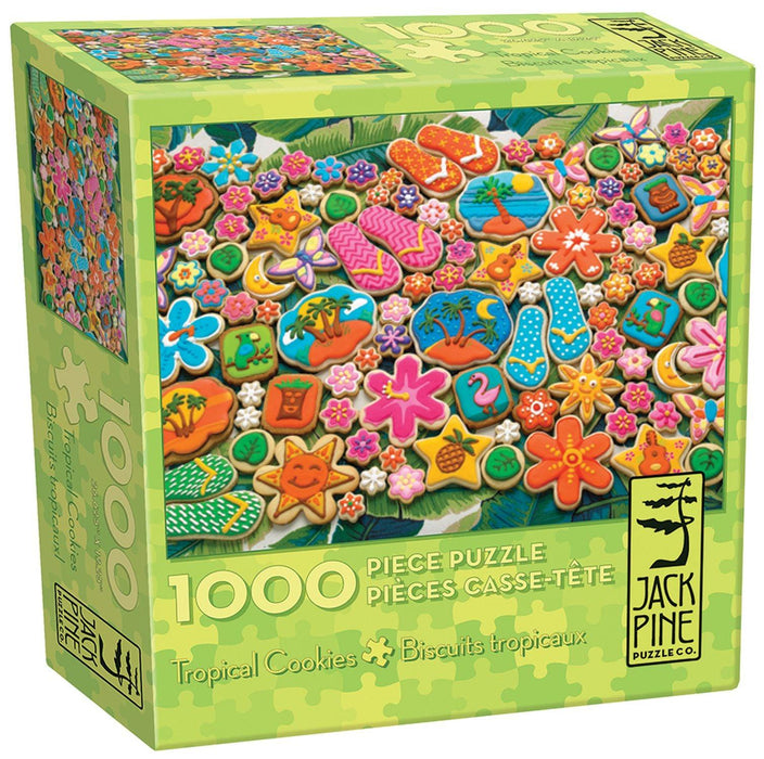 Jack Pine - Tropical Cookies (1000-Piece Puzzle) - Limolin 