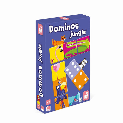 Janod - Dominoes Game - Dominos Jungle (Mult)