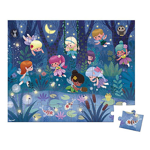 Janod - Fairies And Waterlilies (36-Piece Puzzle) - Limolin 
