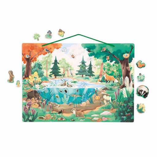 Janod - Magnetic Picture Board - The Forest