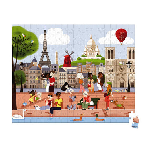 Janod - Puzzle 200 - Paris (200-Piece Puzzle) - Limolin 