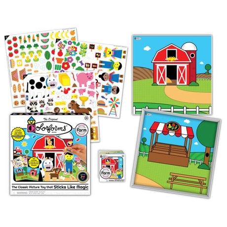 Kahootz - Colorforms - Farm Picture Playset