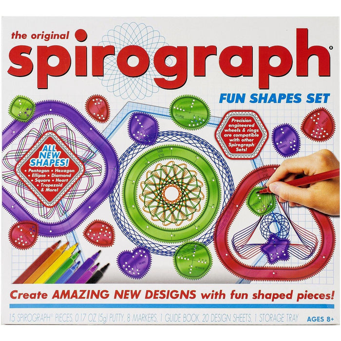 Kahootz - Spirograph - Fun Shapes Set - Limolin 