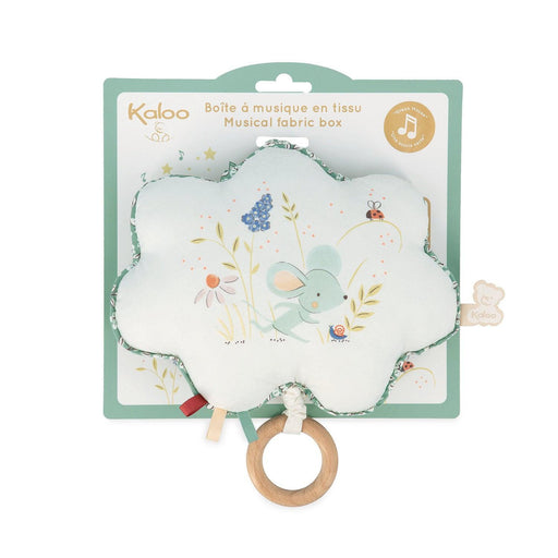 Kaloo - Musical Fabric Box : Green Mouse - Limolin 