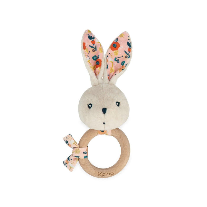 Kaloo - Teething Ring : Rabbit/Poppies - Limolin 