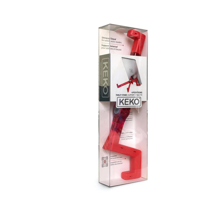 Keko - Tablet Stand Red 20x10x6cm/8x4x24"