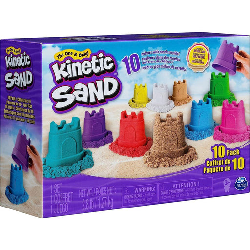 Kinetic Sand - Castle Containers 10-Color Pack - Limolin 