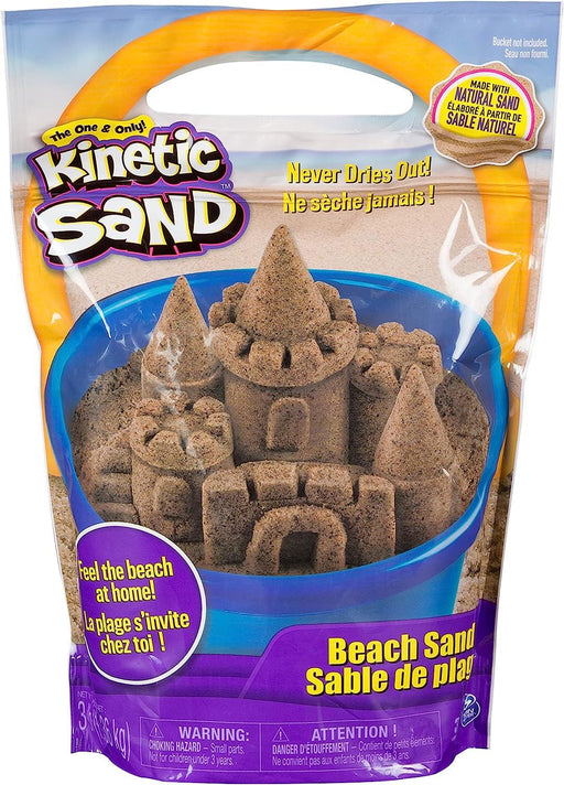 Kinetic Sand - Sand 3lb Beach Natural Brown - Limolin 
