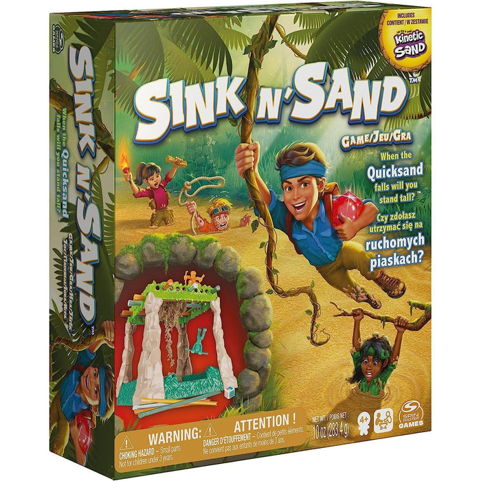 Kinetic Sand - Sink N Sand Board Game - Limolin 