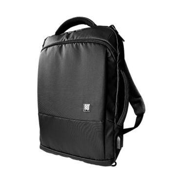 Klipxtreme - Backpack 156in Bizman 2-in-1 Notebook Case - Black-KNB-895