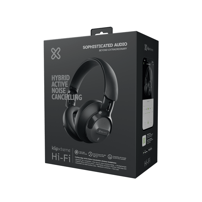 Klipxtreme - Hi-Fi - Premium ANC headphones - KNH-750