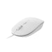 Klipxtreme - Mouse Wired 4 Button with Scroll Ambidextrous 1600dpi Ergonomic PC/Mac - White (KMO - 201WH) - Limolin 