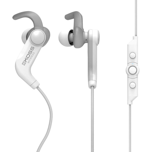 Koss - Earbud Bluetooth FitBud BT1901i with Mic & Remote White - Limolin 