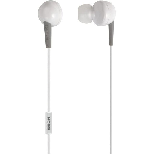 Koss - Earbud KEB6in Ear with Enhanced Driver & Mic White 3.5mm - Limolin 