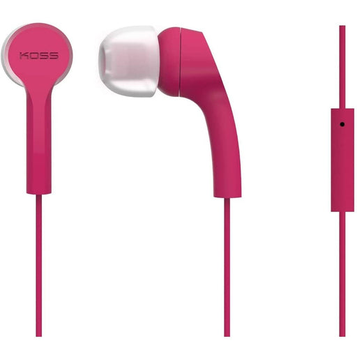 Koss - Earbud KEB9 with Mic Pink 3.5mm - Limolin 