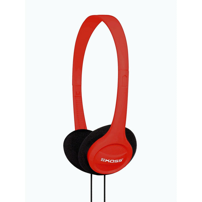 Koss - Headphone KPH7 Portable On Ear Red 3.5mm - Limolin 