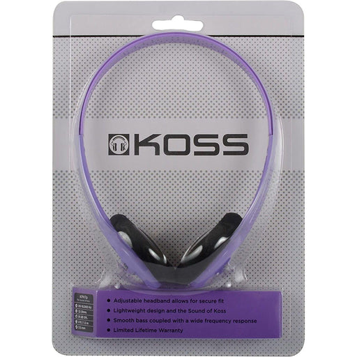 Koss - Headphone KPH7 Portable On Ear (Violet) - Limolin 