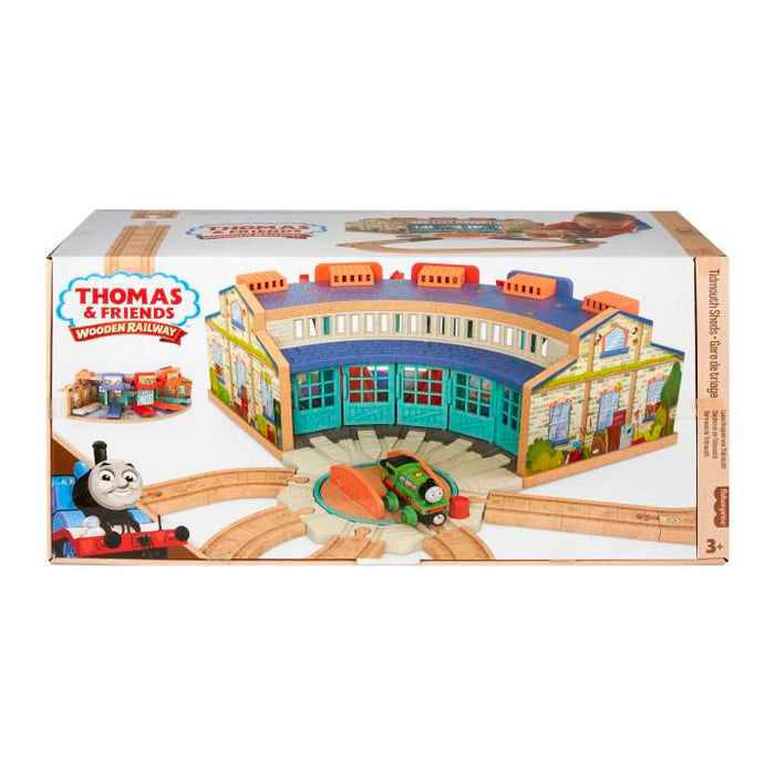 Fisher-Price - Thomas And Friends - Wood Tidmouth Sheds - Limolin 