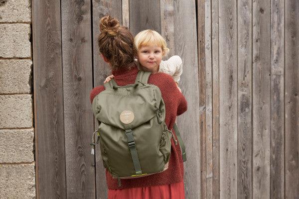 Lassig - Outdoor Backpack Diaper Bag - Green Label