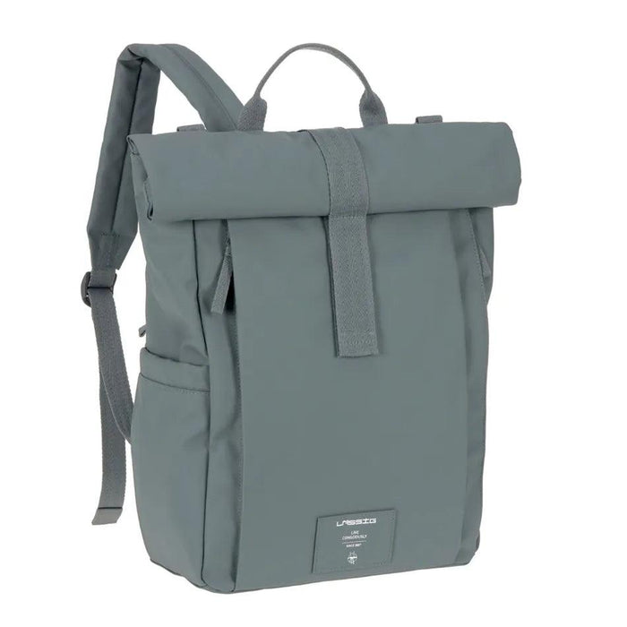 Lassig - Rolltop Up Backpack Diaper Bag - Green Label