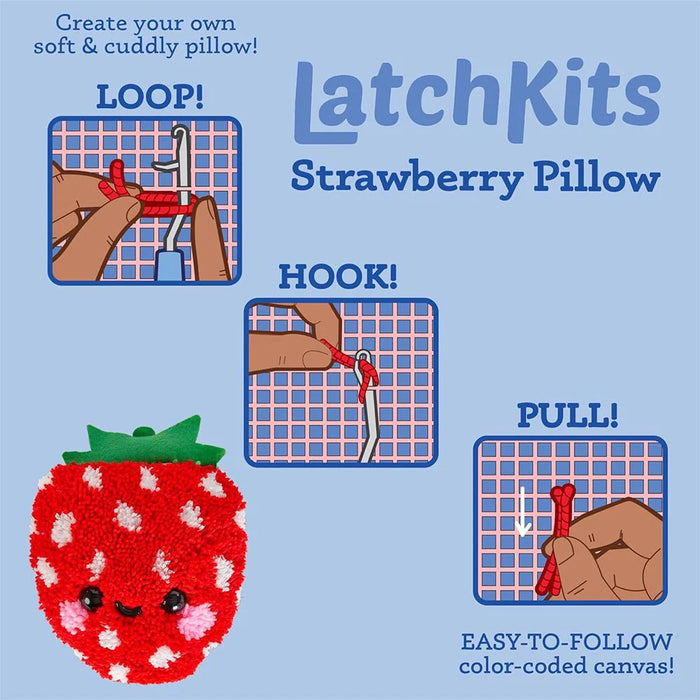 Kahootz - Latchkits - Strawberry Pillow Eng