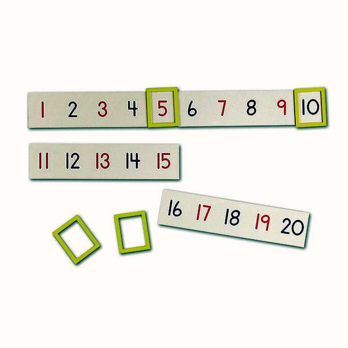 Learning Resources - 1 - 100 Magnetic Number Line - Limolin 