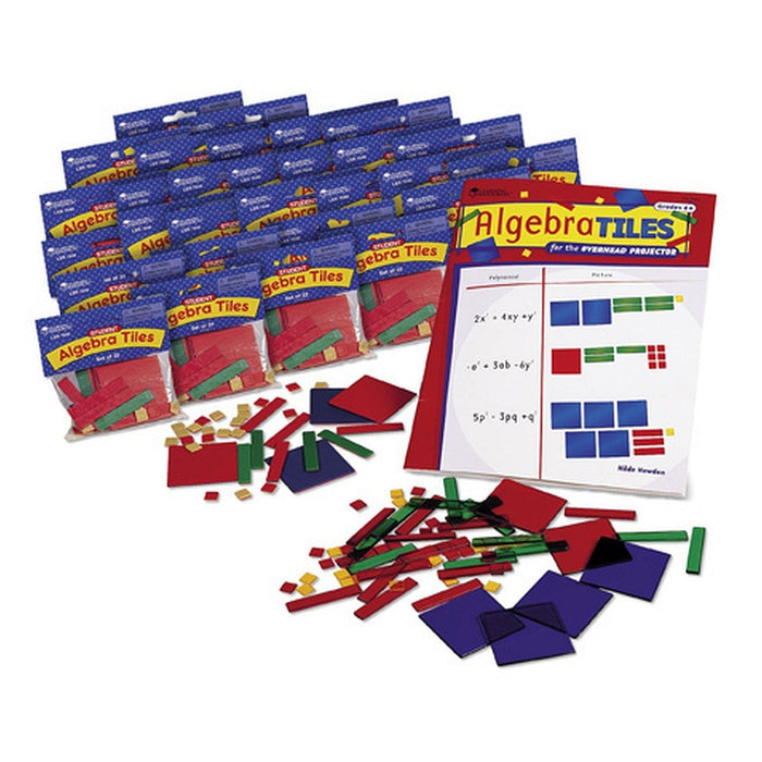 Learning Resources - Algebra Tiles Class Set - Limolin 