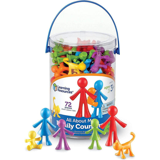 Learning Resources - All About Me Family Counters - Limolin 