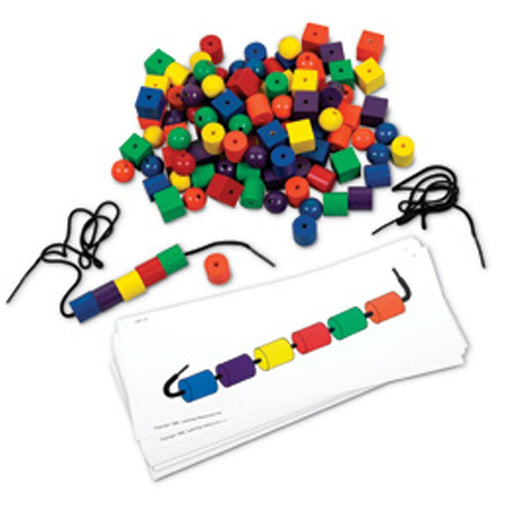 Learning Resources - Beads And Pattern Card Set - Limolin 