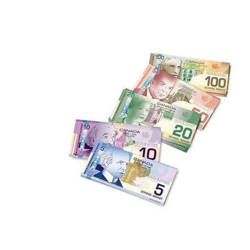 Learning Resources - Canadian Currency - Money For Wallet