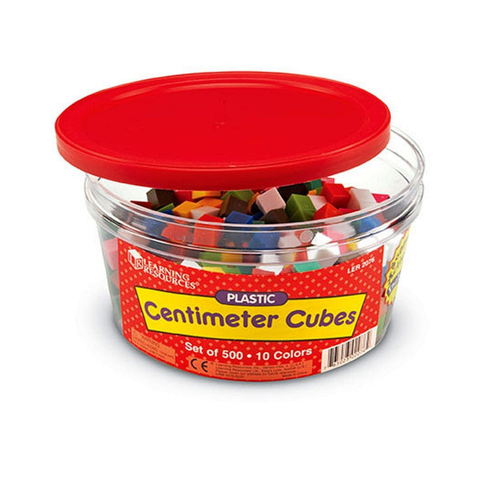 Learning Resources - Centimeter Cubes (Set of 500) - Limolin 